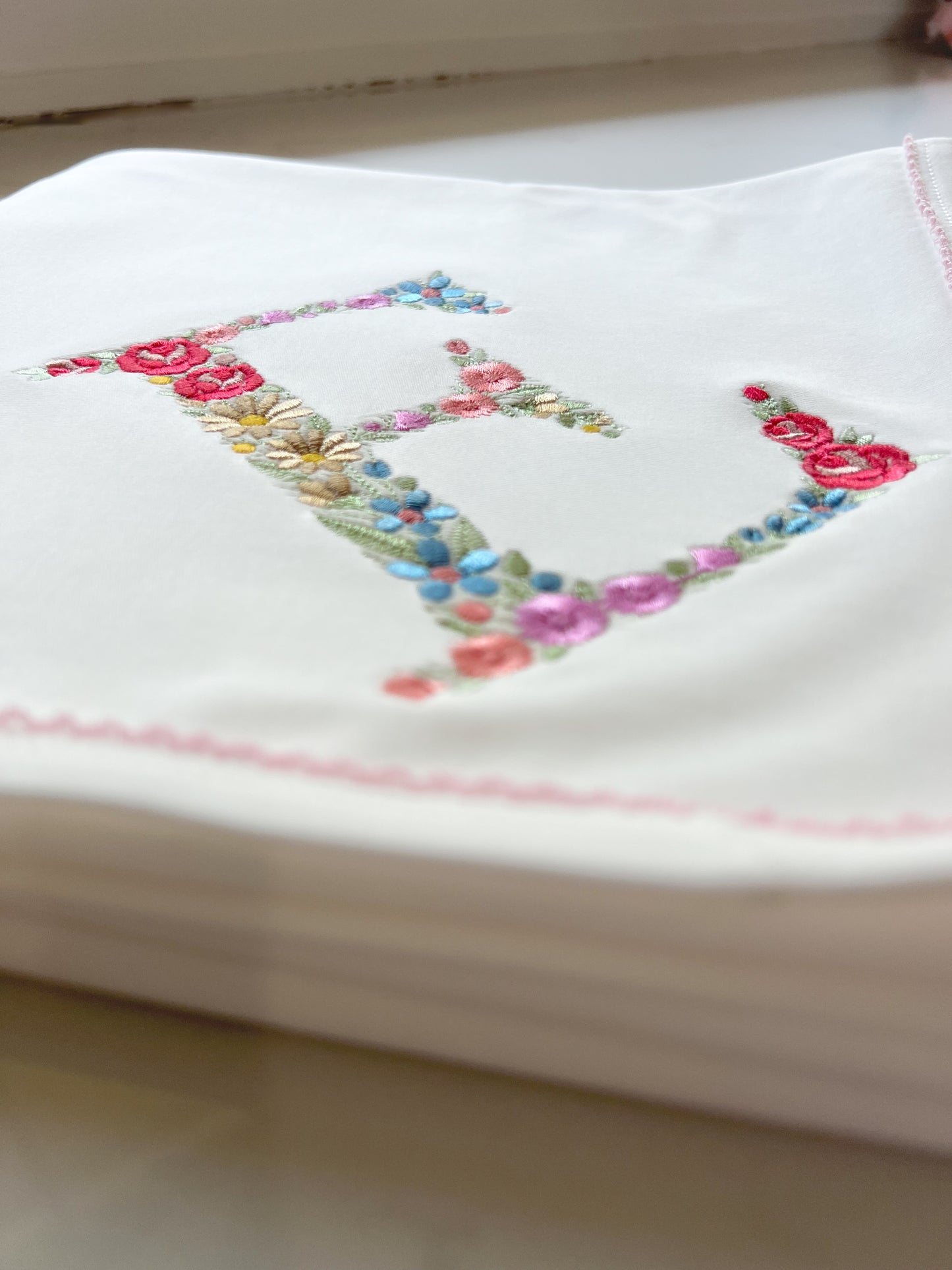 Baby Blanket | Picot Trim