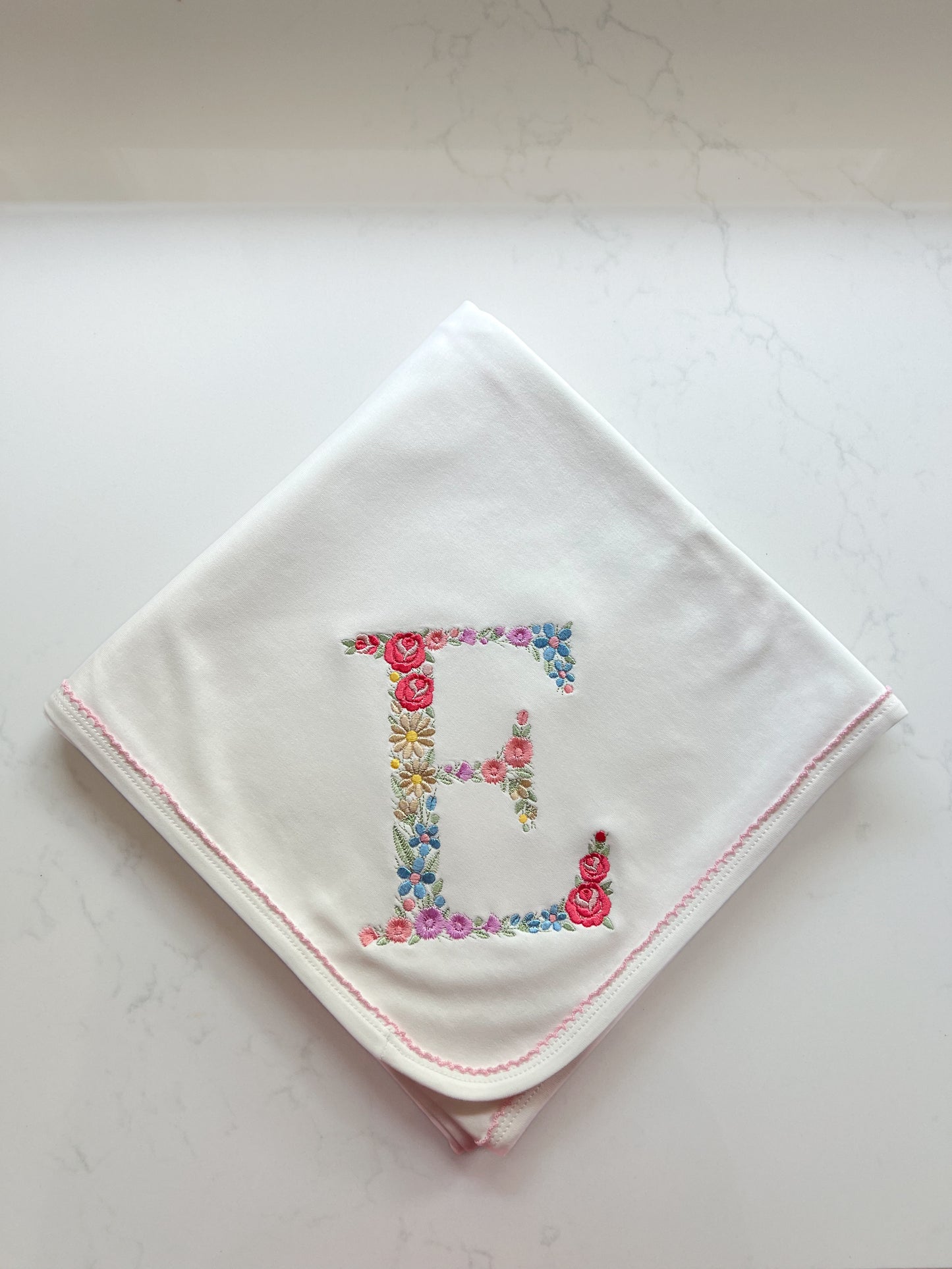 Baby Blanket | Picot Trim