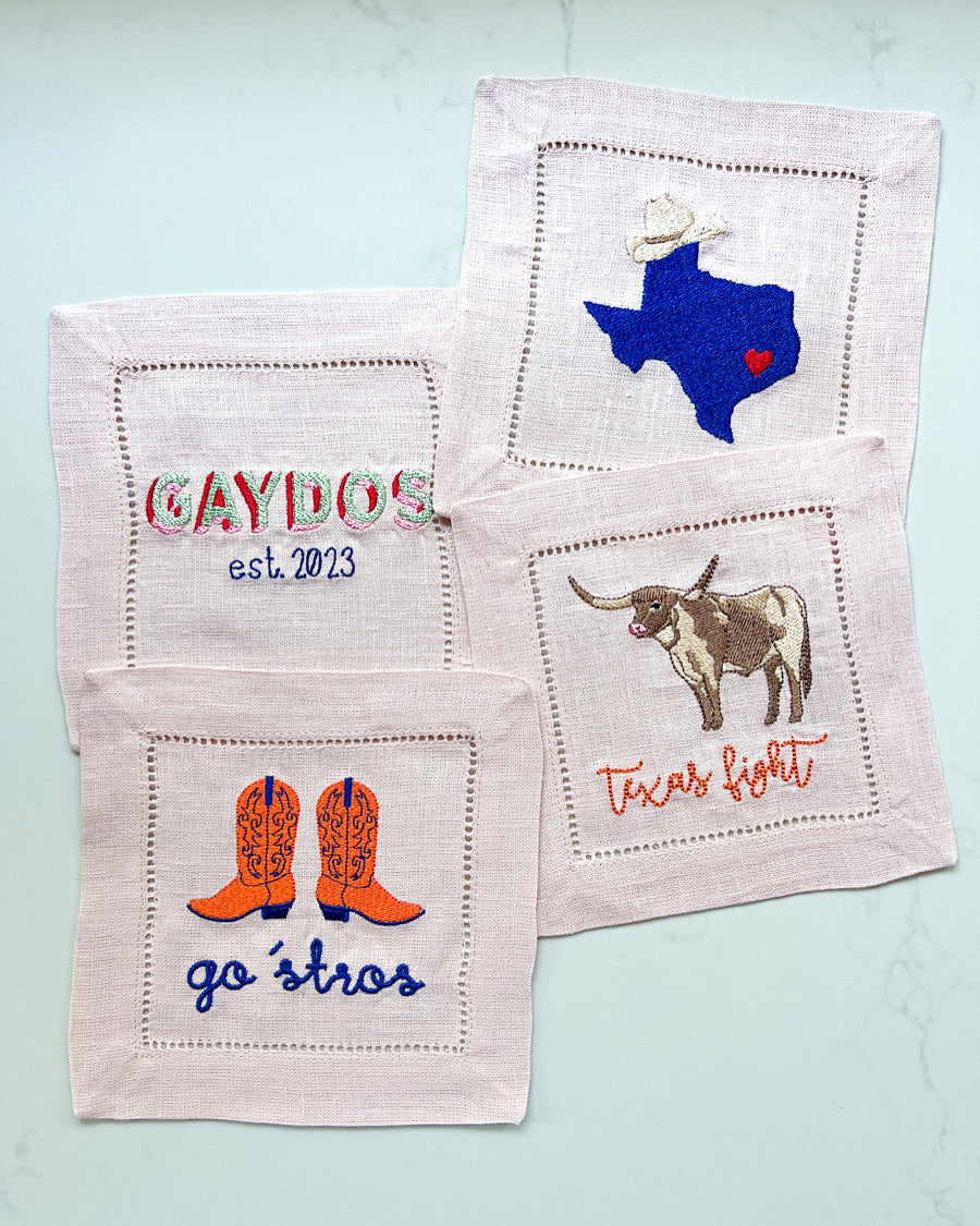 C U S T O M Cocktail Napkins | Quote & Mock-up